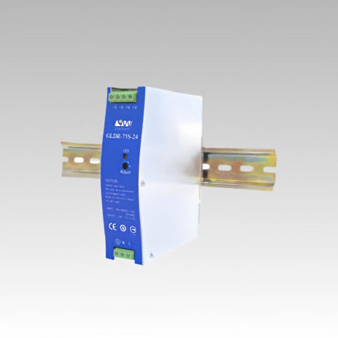 GLDR-75S 75W Narrow DIN Rail Mount Switching Power Supply